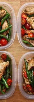 This Easy Pesto Chicken And Veggie Recipe Is Perfect For Meal Prep
